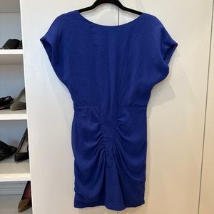 Backless Blue Dress